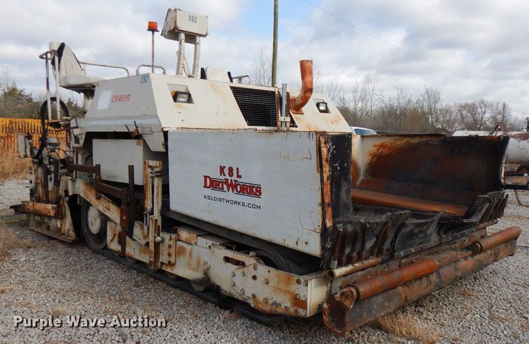image for item GK9543 1999 Cedarapids CR461R  paver