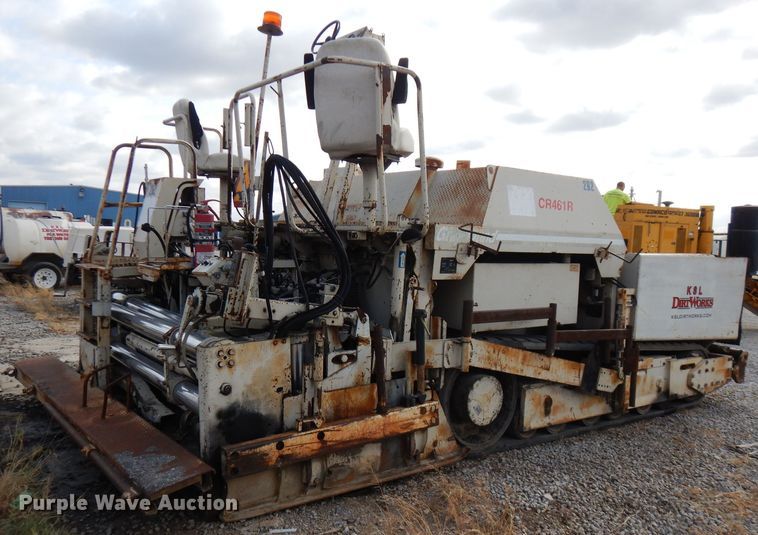 image for item GK9543 1999 Cedarapids CR461R  paver