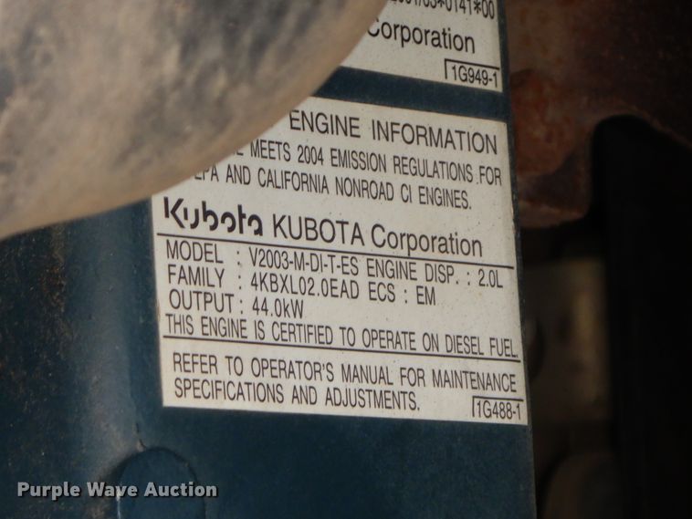 image for item GK9553 2005 Bobcat S185  skid steer loader