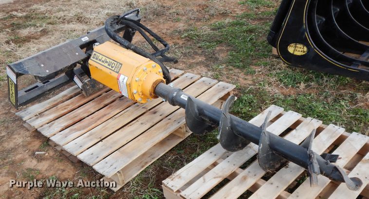 image for item GK9640 Belltec HSDA120-48AUGER skid steer auger