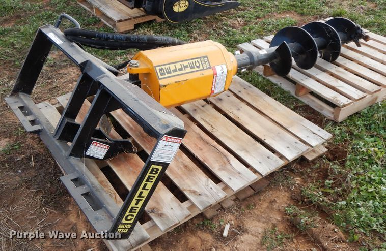 image for item GK9640 Belltec HSDA120-48AUGER skid steer auger