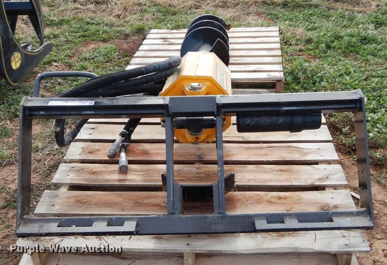 image for item GK9640 Belltec HSDA120-48AUGER skid steer auger