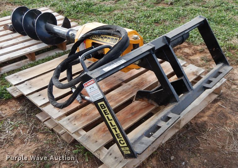 image for item GK9640 Belltec HSDA120-48AUGER skid steer auger