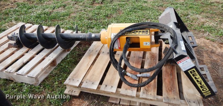 image for item GK9640 Belltec HSDA120-48AUGER skid steer auger
