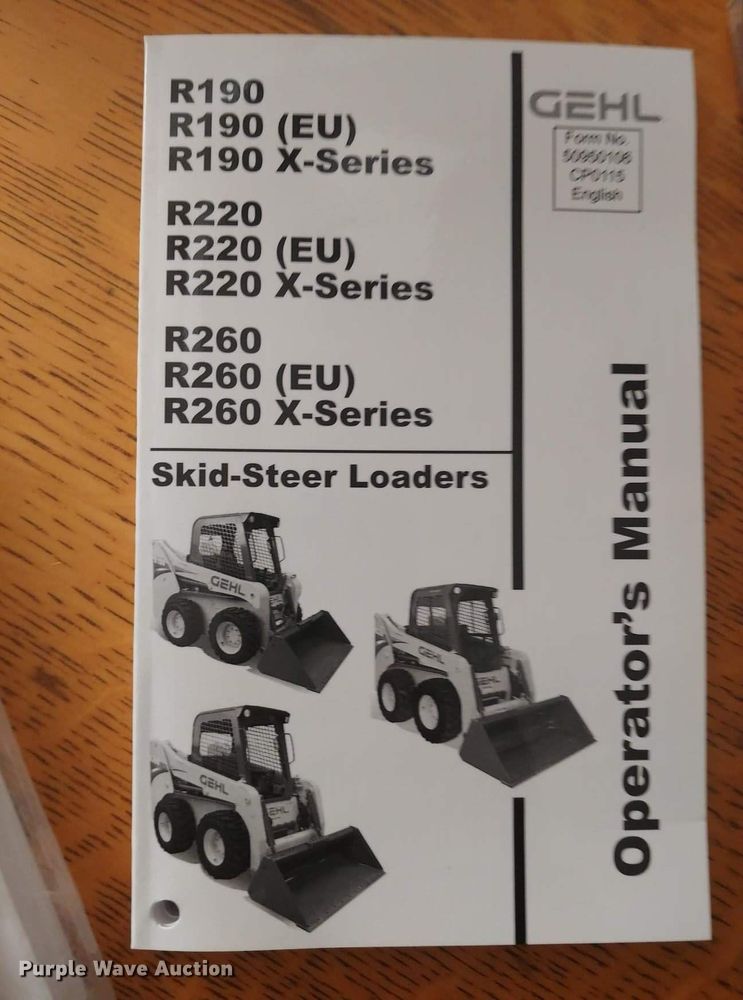 image for item GK9641 2015 Gehl R190  skid steer loader