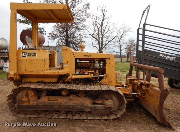 image for item GK9645 1974 Caterpillar D3  dozer