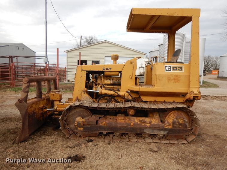 image for item GK9645 1974 Caterpillar D3  dozer