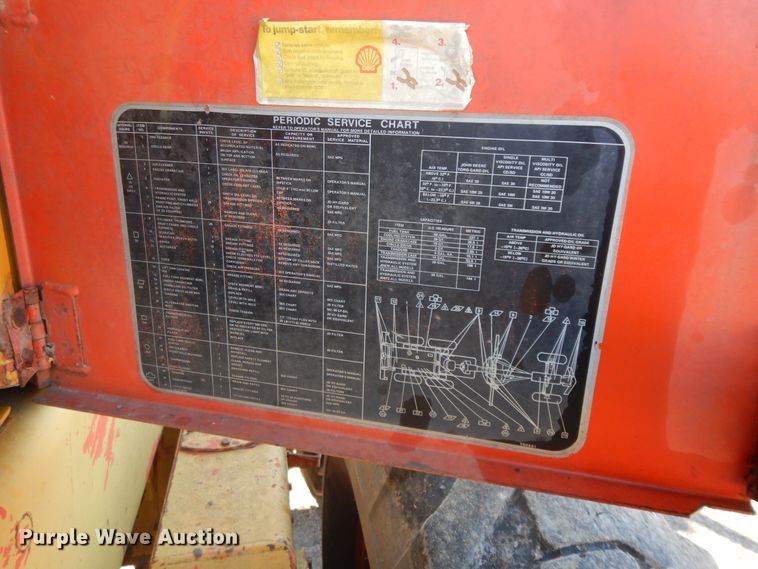 image for item GK9667 1980 John Deere 670A  motor grader