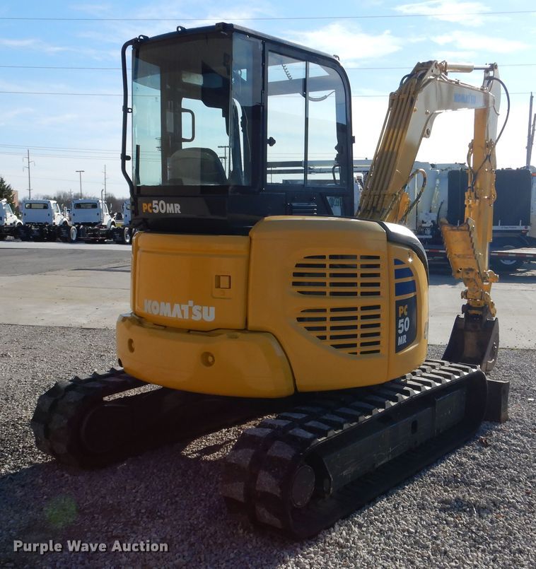 image for item GL9763 2006 Komatsu PC50MR-2  mini excavator