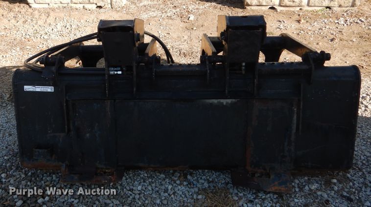 image for item GL9765 Bobcat 67"W skid steer grapple bucket
