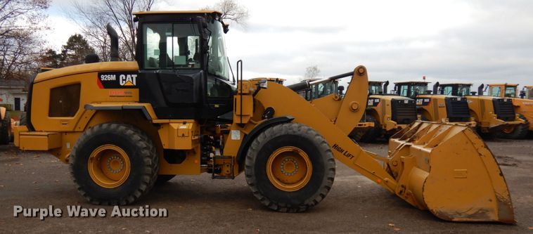 image for item HD9153 2017 Caterpillar 926M  high lift wheel loader
