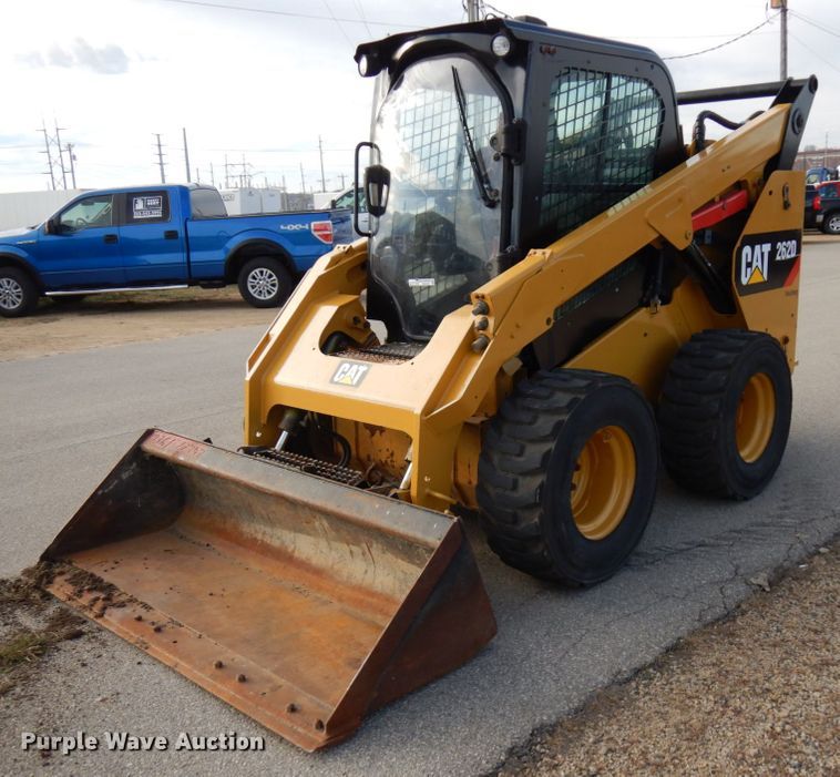 image for item HD9180 2015 Caterpillar 262D  skid steer loader