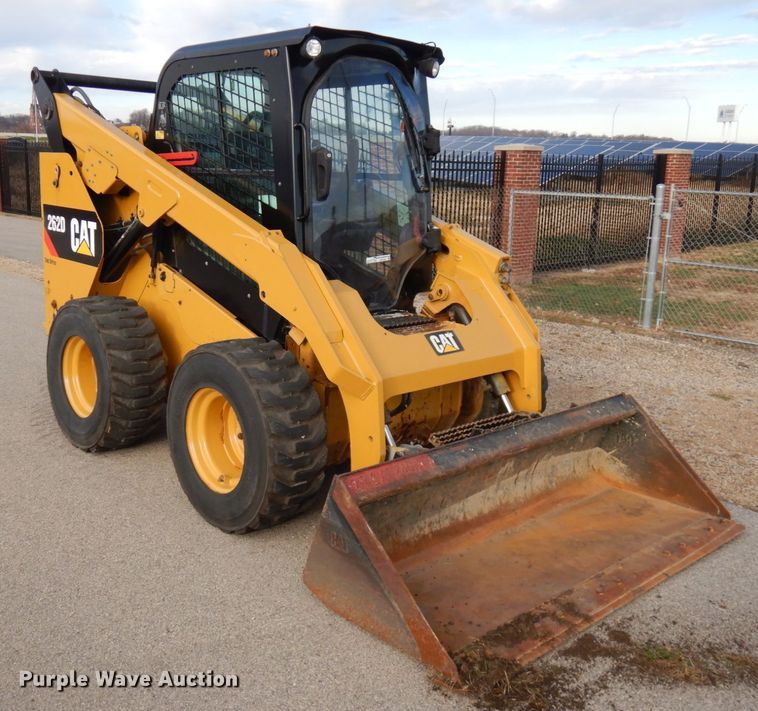 image for item HD9180 2015 Caterpillar 262D  skid steer loader