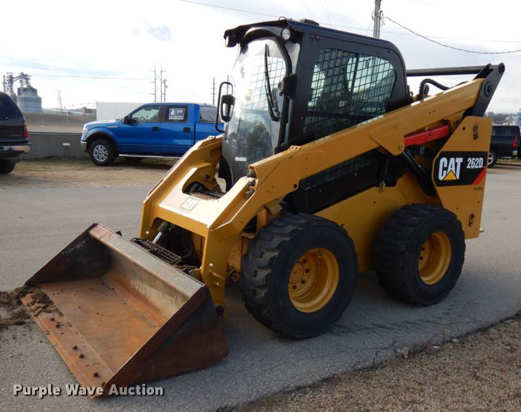 image for item HD9180 2015 Caterpillar 262D  skid steer loader