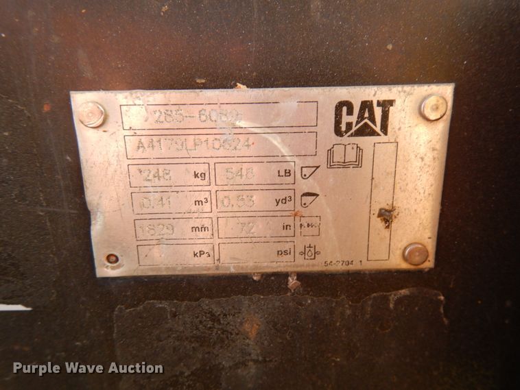 image for item HD9180 2015 Caterpillar 262D  skid steer loader