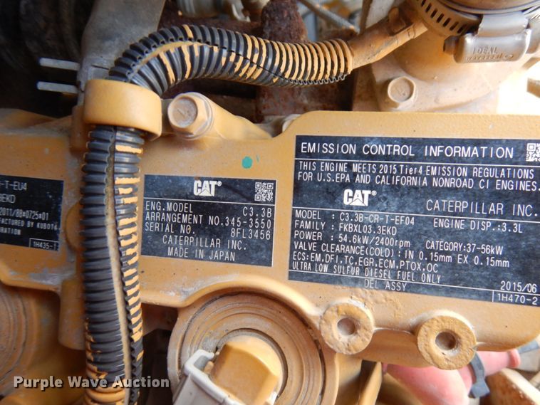 image for item HD9180 2015 Caterpillar 262D  skid steer loader