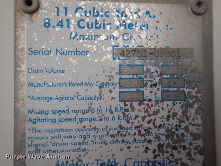 image for item HD9239 1997 Mack RD690S  ready mix truck