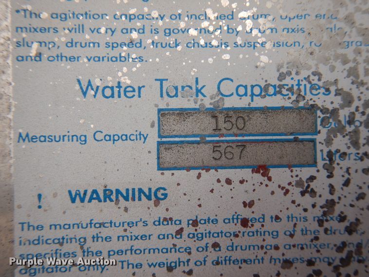 image for item HD9239 1997 Mack RD690S  ready mix truck