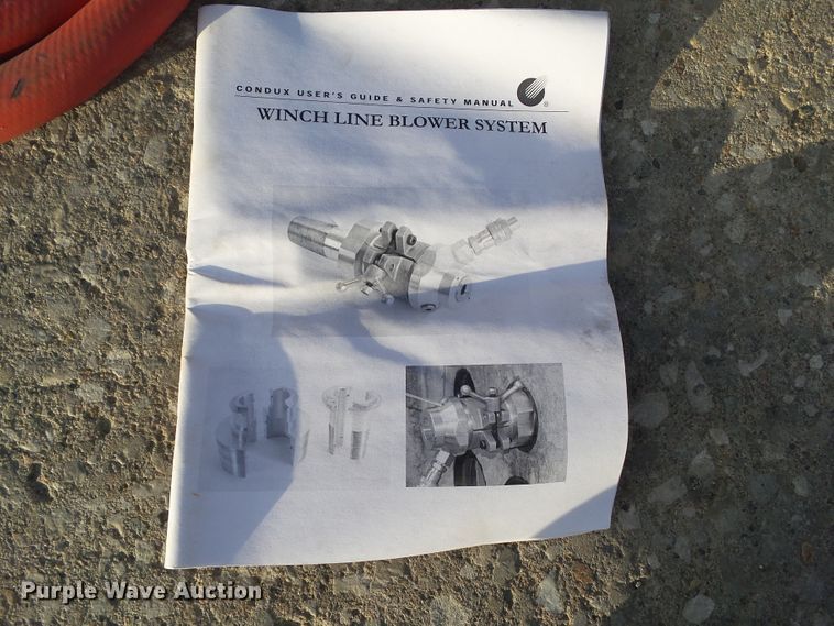 image for item HF9780 Condux fiber optic blower