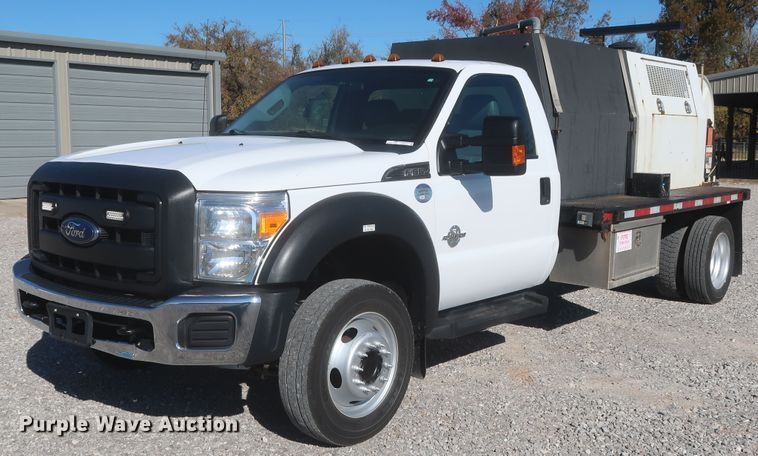 image for item HK9610 2015 Ford F550 Super Duty XL  sewer jetter truck