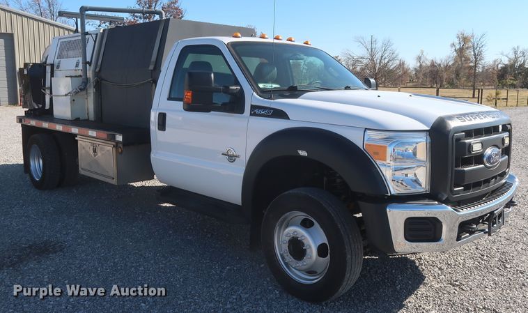 image for item HK9610 2015 Ford F550 Super Duty XL  sewer jetter truck