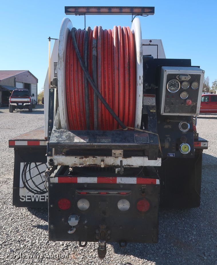 image for item HK9610 2015 Ford F550 Super Duty XL  sewer jetter truck