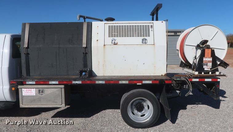 image for item HK9610 2015 Ford F550 Super Duty XL  sewer jetter truck