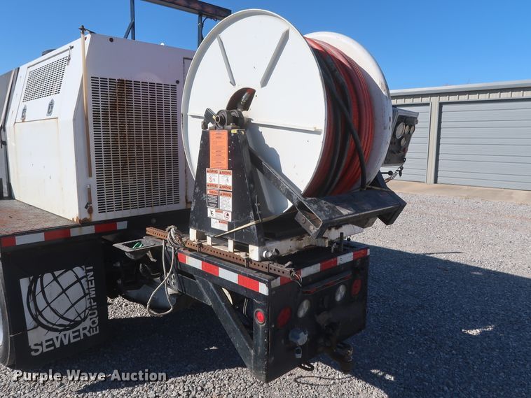 image for item HK9610 2015 Ford F550 Super Duty XL  sewer jetter truck