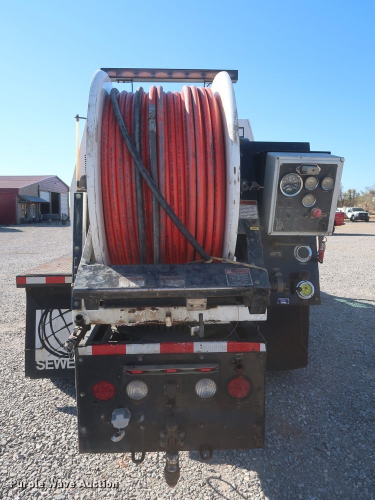 image for item HK9610 2015 Ford F550 Super Duty XL  sewer jetter truck