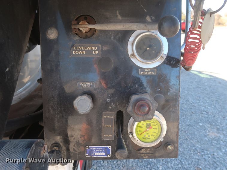 image for item HK9610 2015 Ford F550 Super Duty XL  sewer jetter truck