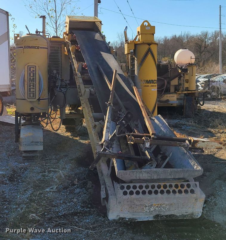 image for item HM9337 Gomaco GT6300 curb machine