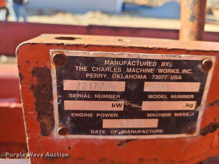 image for item HM9342 (2) Ditch Witch P80 rod pusher