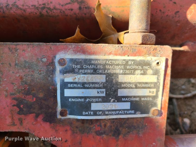 image for item HM9342 (2) Ditch Witch P80 rod pusher