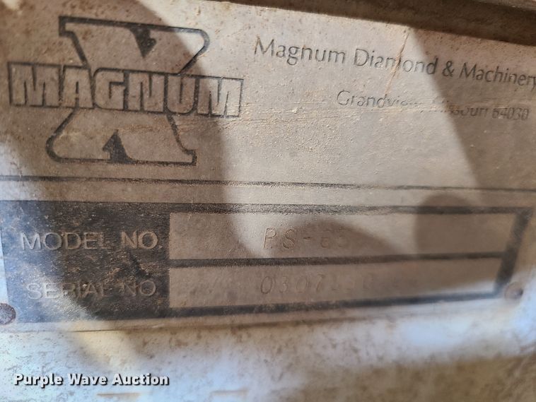 image for item HM9343 Magnum X PS6585 concrete saw