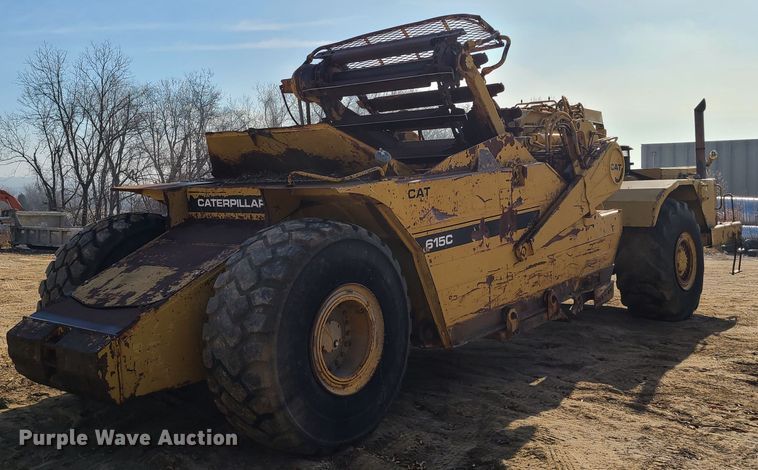 image for item HM9830 1989 Caterpillar 615C  elevating scraper