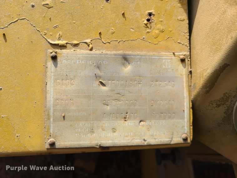 image for item HM9830 1989 Caterpillar 615C  elevating scraper