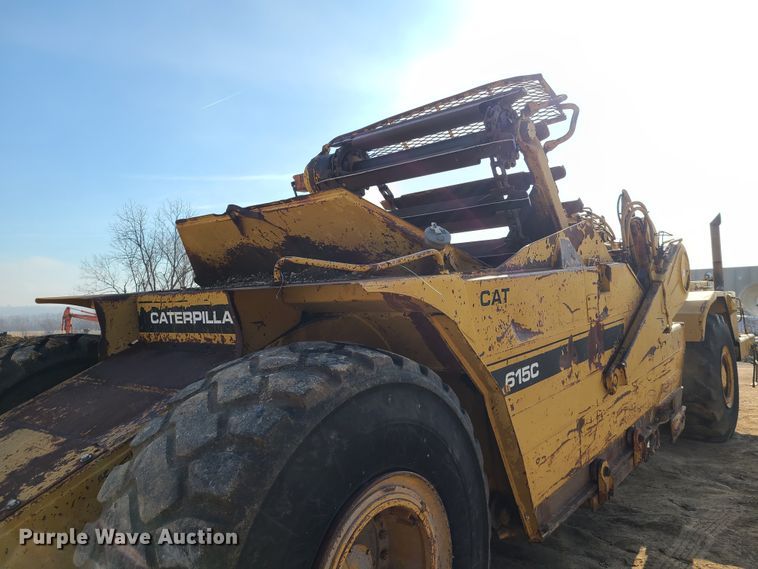 image for item HM9830 1989 Caterpillar 615C  elevating scraper