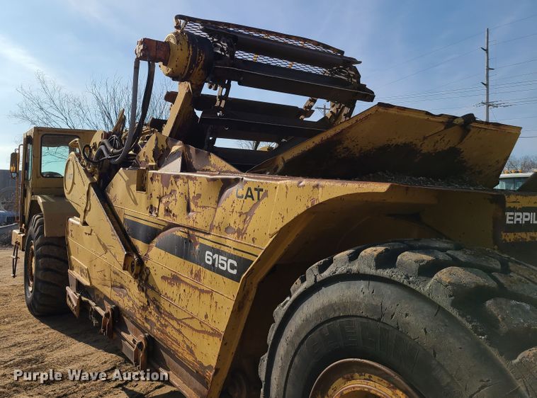 image for item HM9830 1989 Caterpillar 615C  elevating scraper