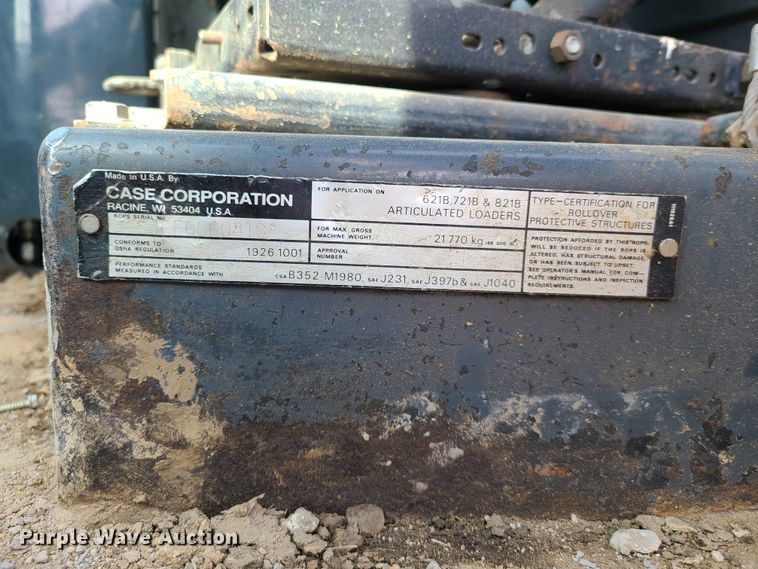 image for item HM9833 1997 Case 721B  wheel loader