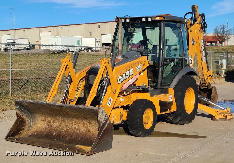 image for item HM9835 2015 Case 580 Super N  backhoe
