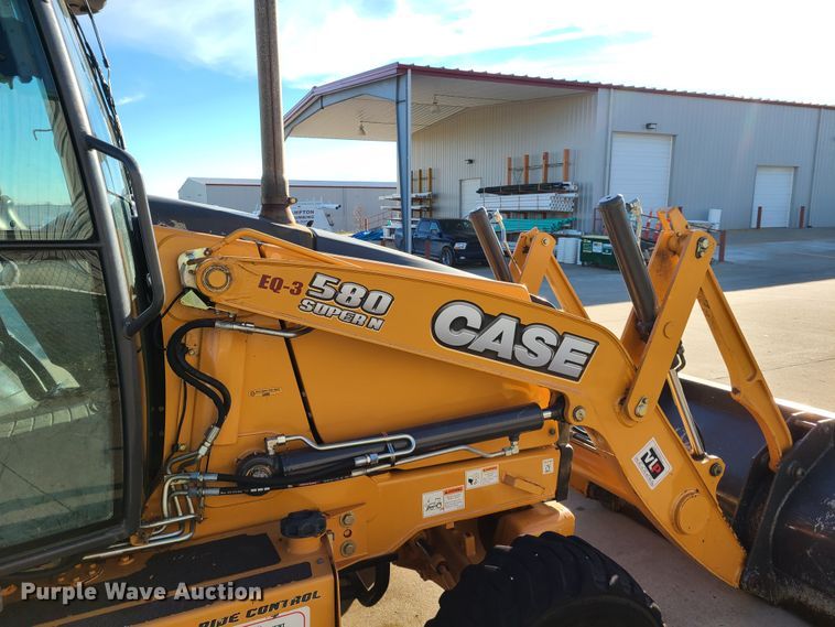 image for item HM9835 2015 Case 580 Super N  backhoe