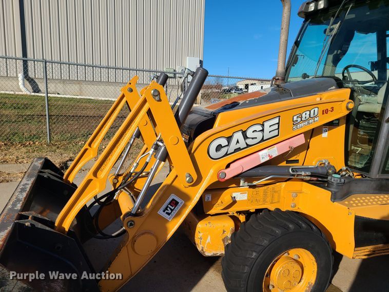 image for item HM9835 2015 Case 580 Super N  backhoe