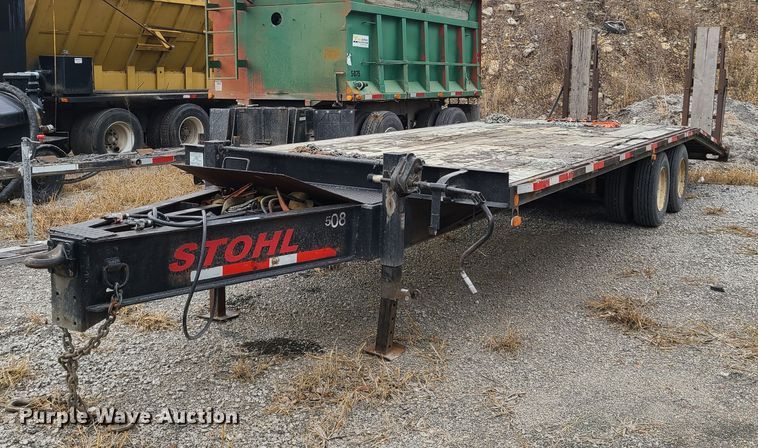 image for item HM9848 2004 Stohl equipment trailer