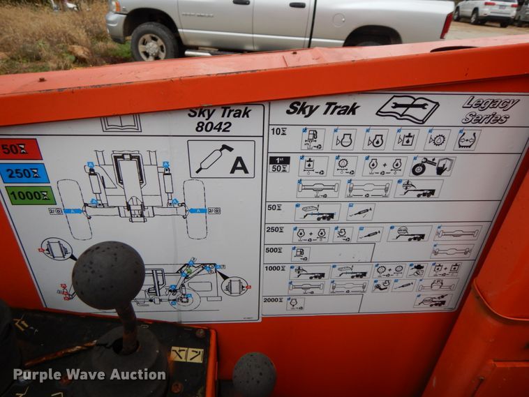 image for item HP9058 2006 Sky Trak 8042  telehandler