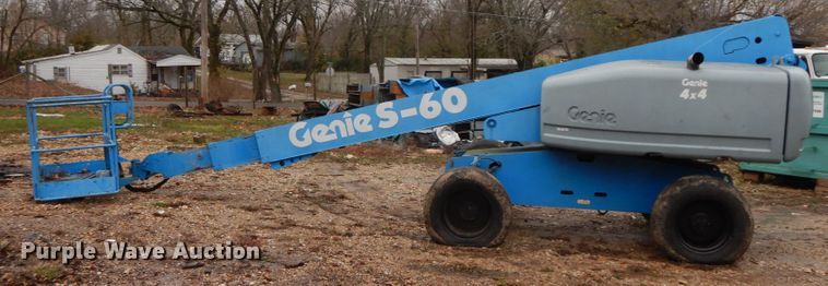image for item HP9059 2004 Genie S60  boom lift