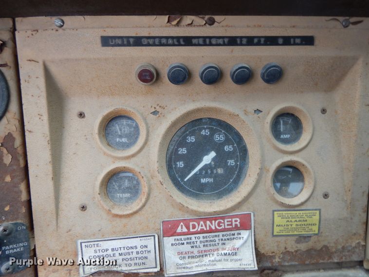 image for item HP9060 1982 Ford 8000  crane truck