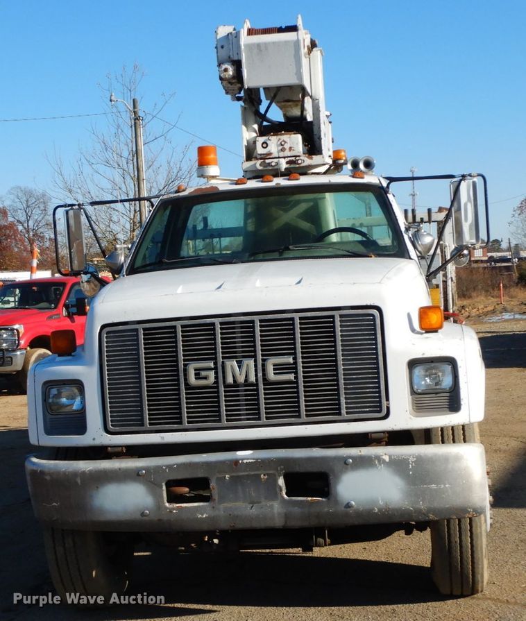 image for item HP9083 1994 GMC TopKick  crane truck