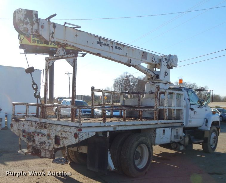 image for item HP9083 1994 GMC TopKick  crane truck