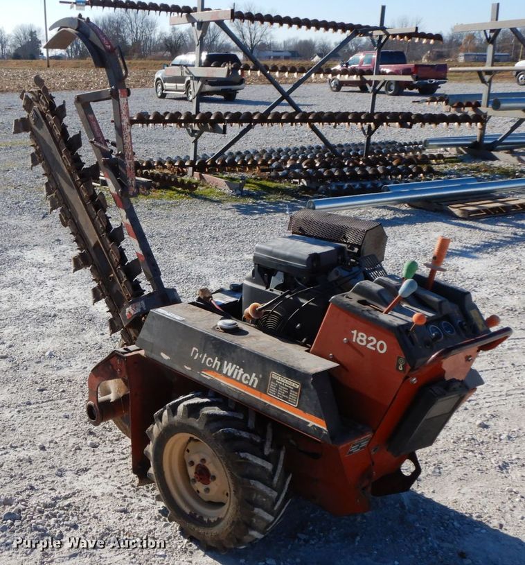 image for item HP9091 Ditch Witch 1820HE  trencher