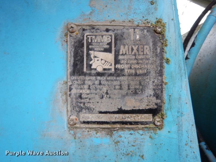 image for item HP9097 1999 Oshkosh S Series Glider  ready mix truck